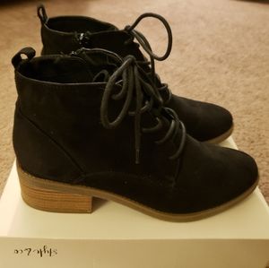 Style and Co Black Bootie